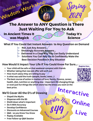 Workshop - Pendulum: Instant Answers -- 2-Day ZOOM LIVE & INTERACTIVE