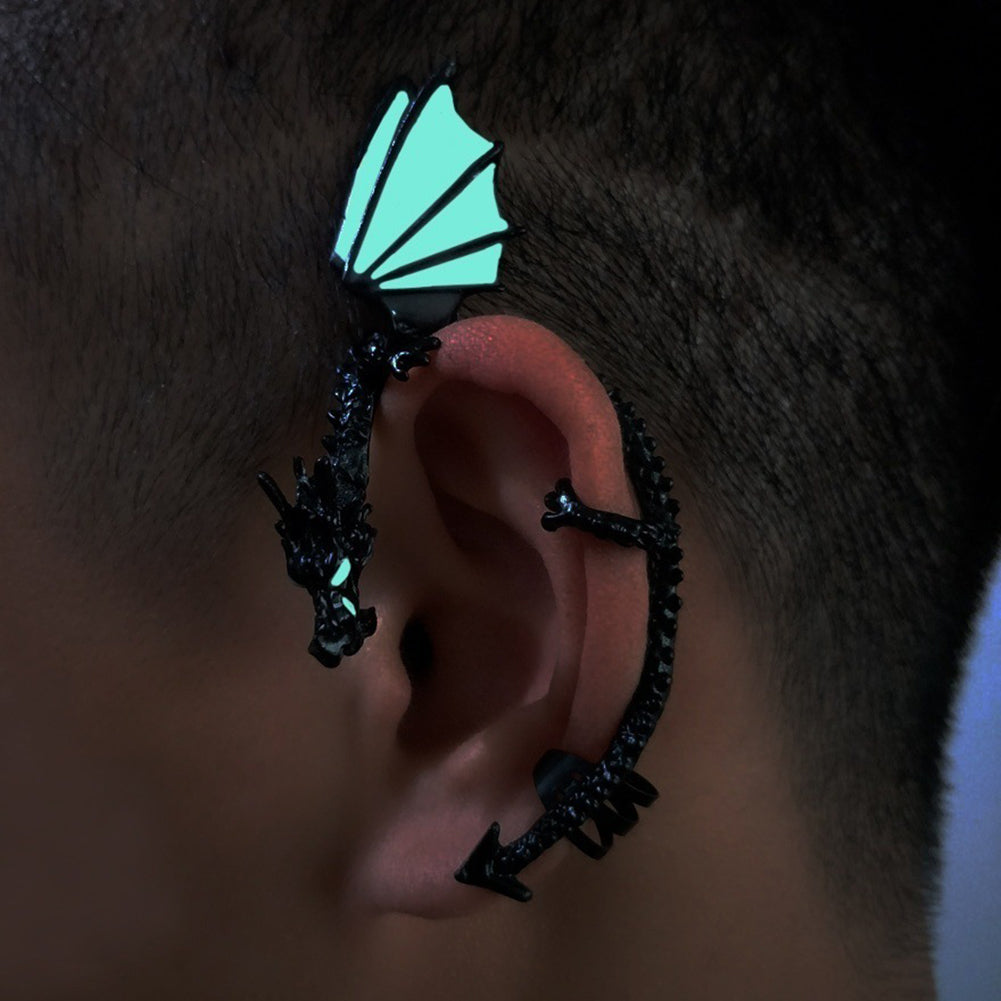 Luminous Dragon Ear Cuff