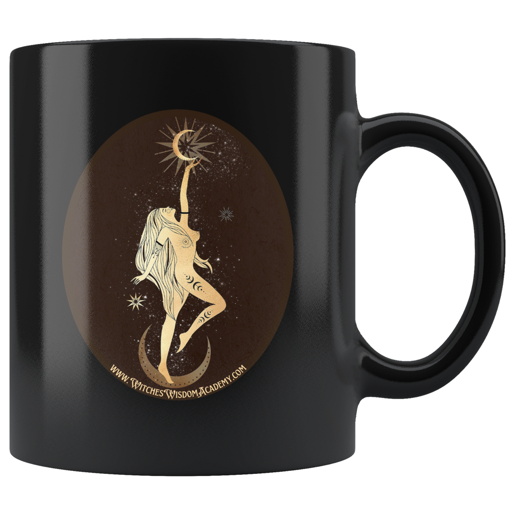 Goddess - Mug, Black