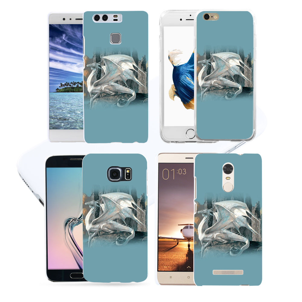 White Dragon Phone Cover