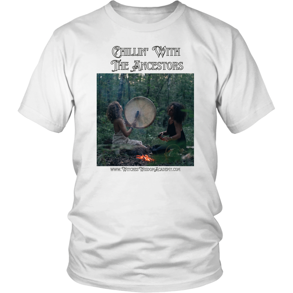 T-Shirt - Drum, Chillin' with Ancestors