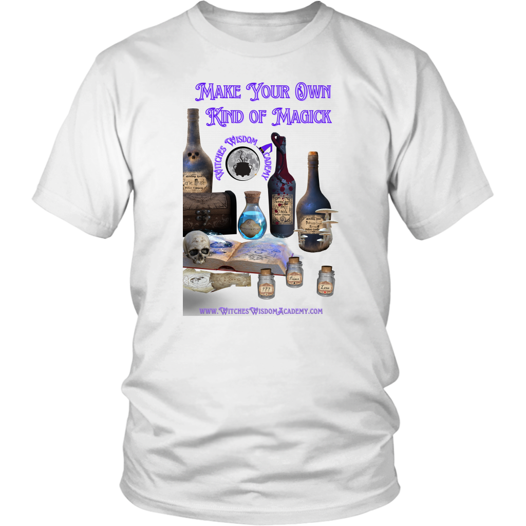 T-Shirt - Make Your Own Magick, Purple