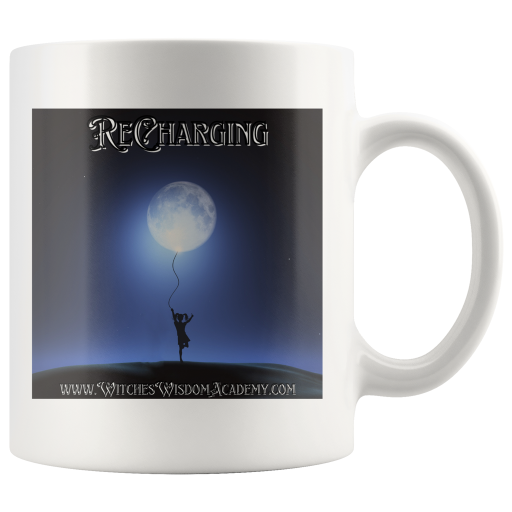 Recharging - Mug, White