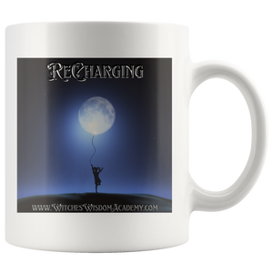 Recharging - Mug, White