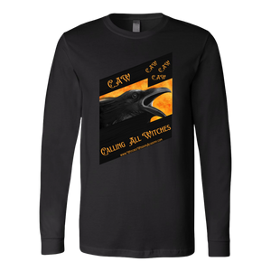 CAW Calling All Witches - Canvas Long Sleeve Shirt