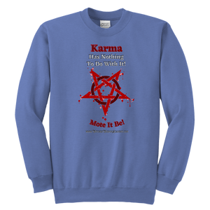 Not Karma Pentacle - Youth Crewneck Sweatshirt