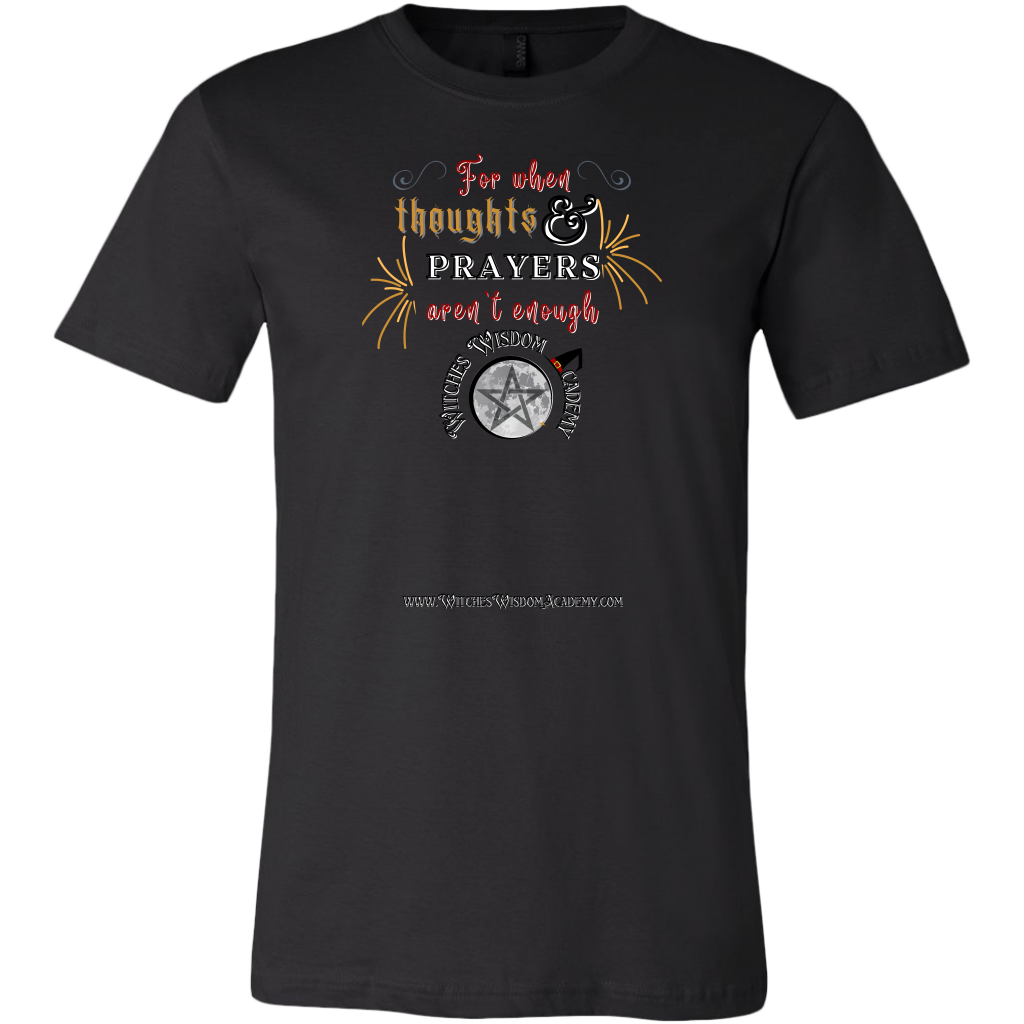 Thoughts & Prayers - Canvas Mens Shirt