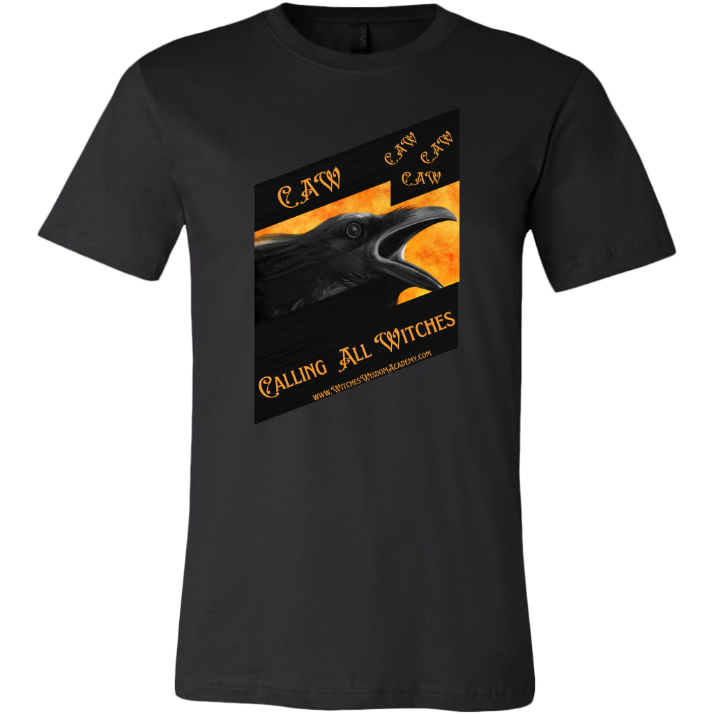 CAW Calling All Witches - Canvas Mens Shirt