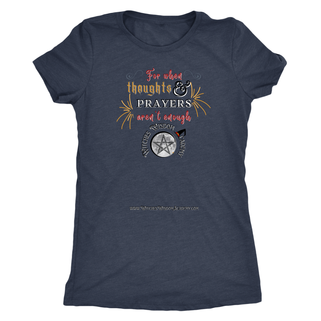 Thoughts & Prayers - Next Level Womens Triblend